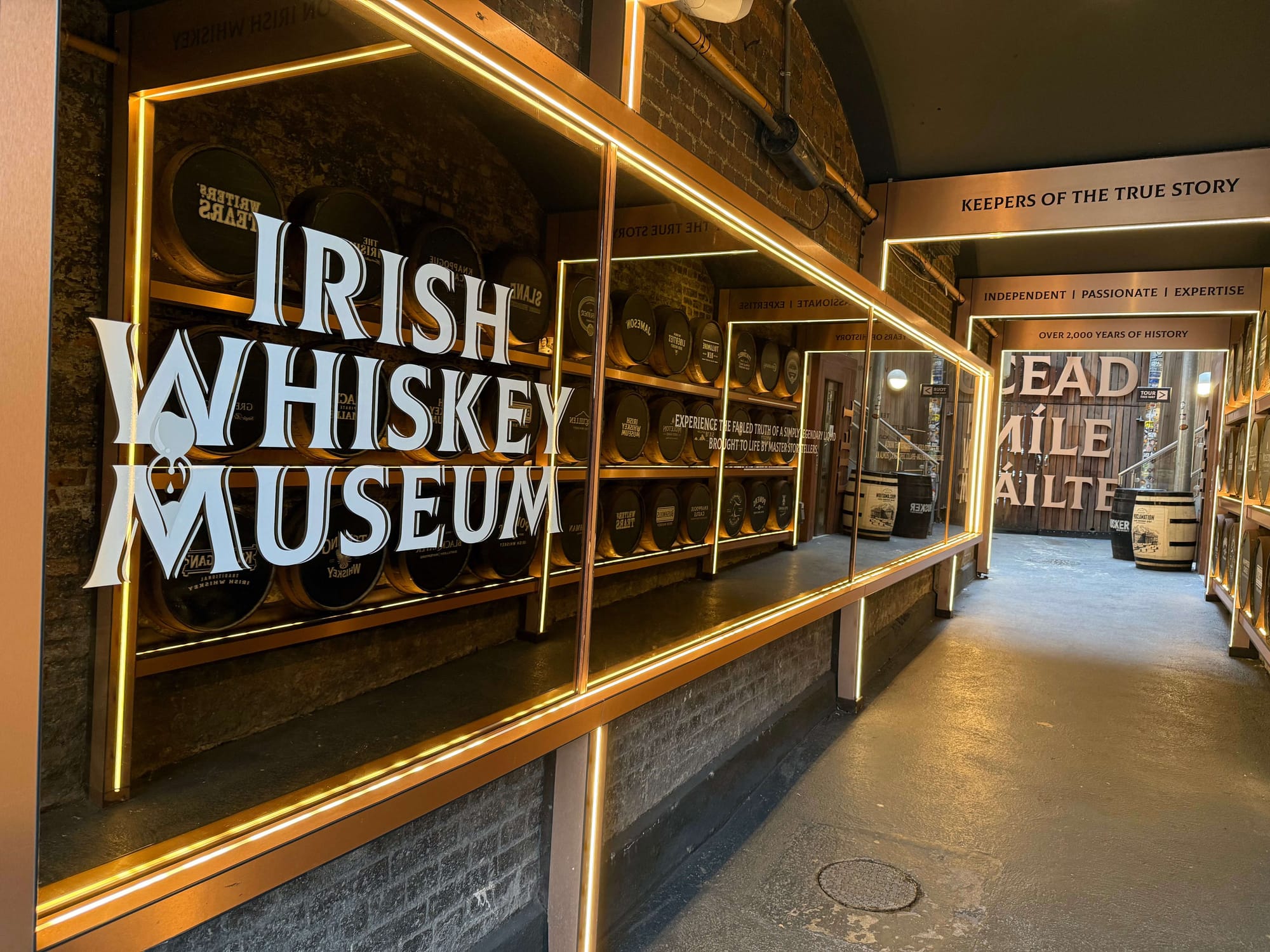 Irish Whiskey Museum Dublin