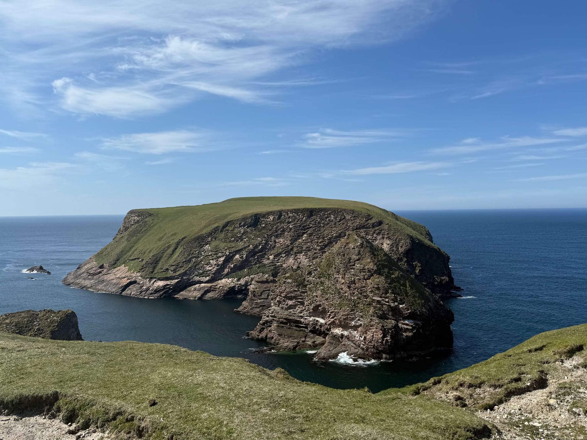 Island off Benwee Head