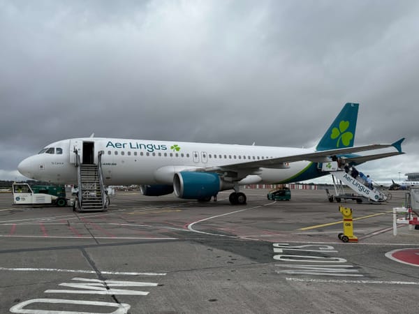 Aer Lingus A320 Flight Review. Dublin to Lyon