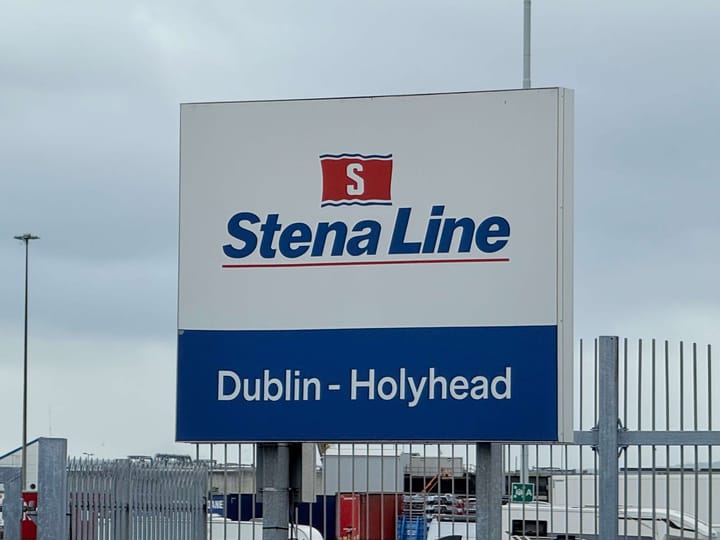 Stena Ferry From Dublin To Holyhead in Wales For Just €10!